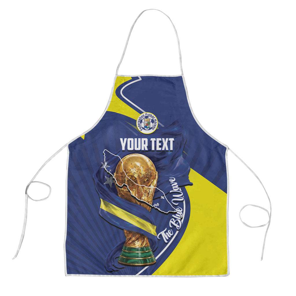 Personalized Curacao Football 2026 Apron Rise of Caribbean Pride