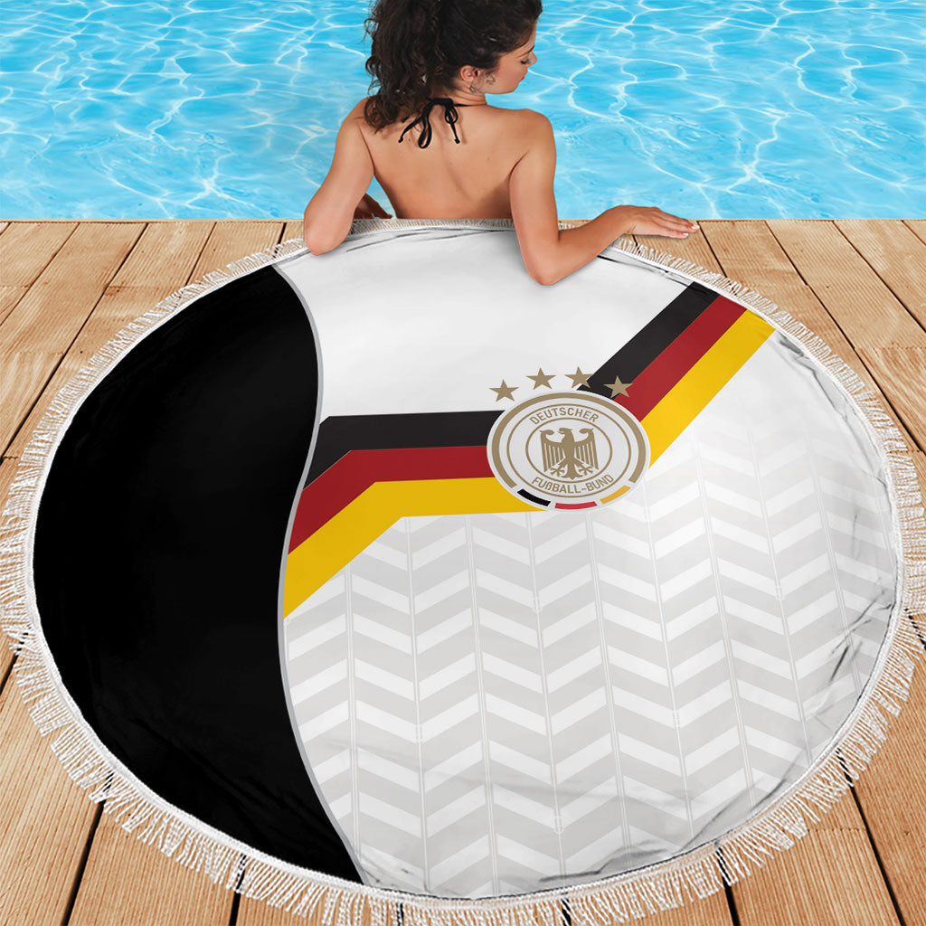 Germany Football Beach Blanket Black Eagle Glory 2026 Fan Edition