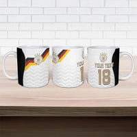 Custom Germany Football Ceramic Mug Black Eagle Glory 2026 Fan Edition