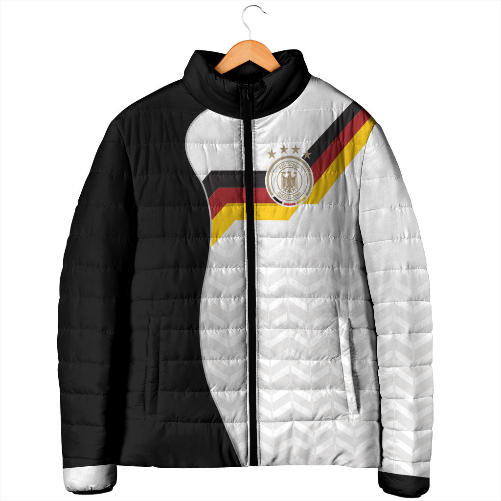 Custom Germany Football Padded Jacket Black Eagle Glory 2026 Fan Edition