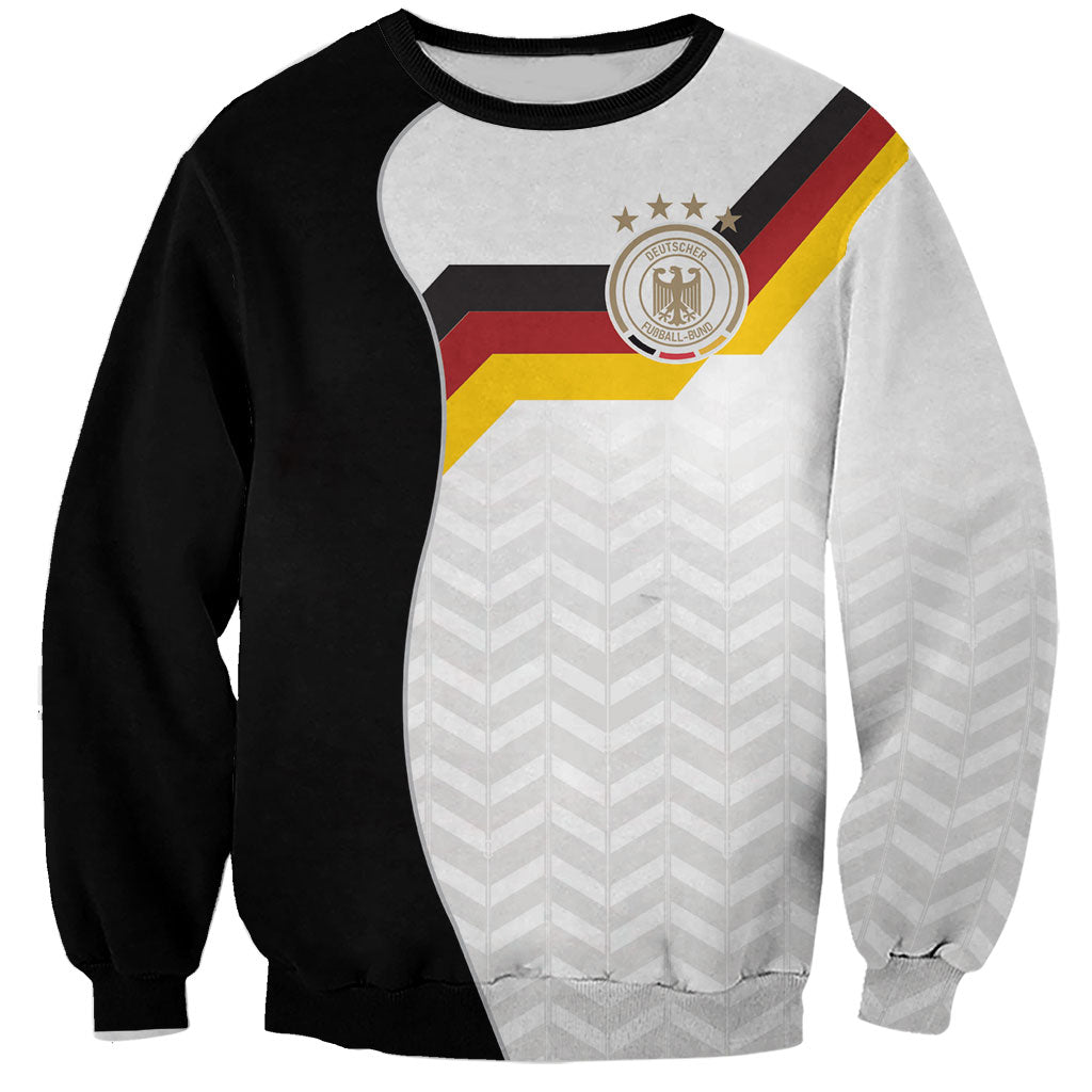Custom Germany Football Sweatshirt Black Eagle Glory 2026 Fan Edition