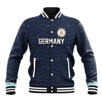 Custom Germany Football 2026 Baseball Jacket Midnight Eagle Heritage