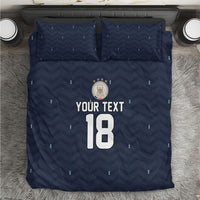 Custom Germany Football 2026 Bedding Set Midnight Eagle Heritage