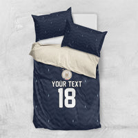 Custom Germany Football 2026 Bedding Set Midnight Eagle Heritage