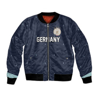 Custom Germany Football 2026 Bomber Jacket Midnight Eagle Heritage