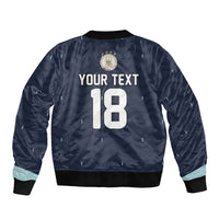 Custom Germany Football 2026 Bomber Jacket Midnight Eagle Heritage