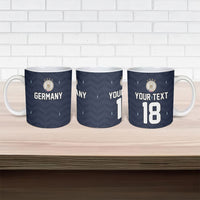 Custom Germany Football 2026 Ceramic Mug Midnight Eagle Heritage