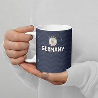Custom Germany Football 2026 Ceramic Mug Midnight Eagle Heritage