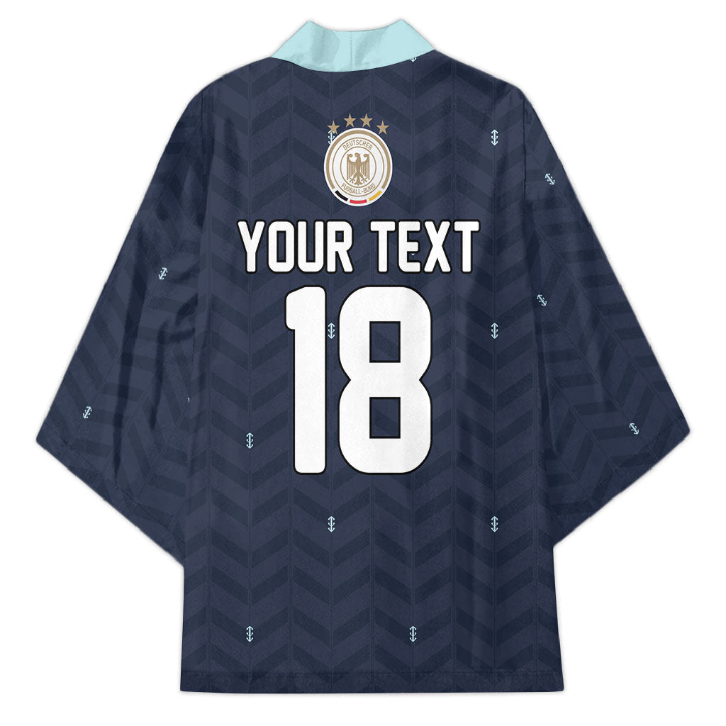 Custom Germany Football 2026 Kimono Midnight Eagle Heritage