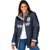 Custom Germany Football 2026 Padded Jacket Midnight Eagle Heritage