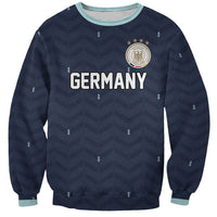 Custom Germany Football 2026 Sweatshirt Midnight Eagle Heritage