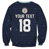 Custom Germany Football 2026 Sweatshirt Midnight Eagle Heritage