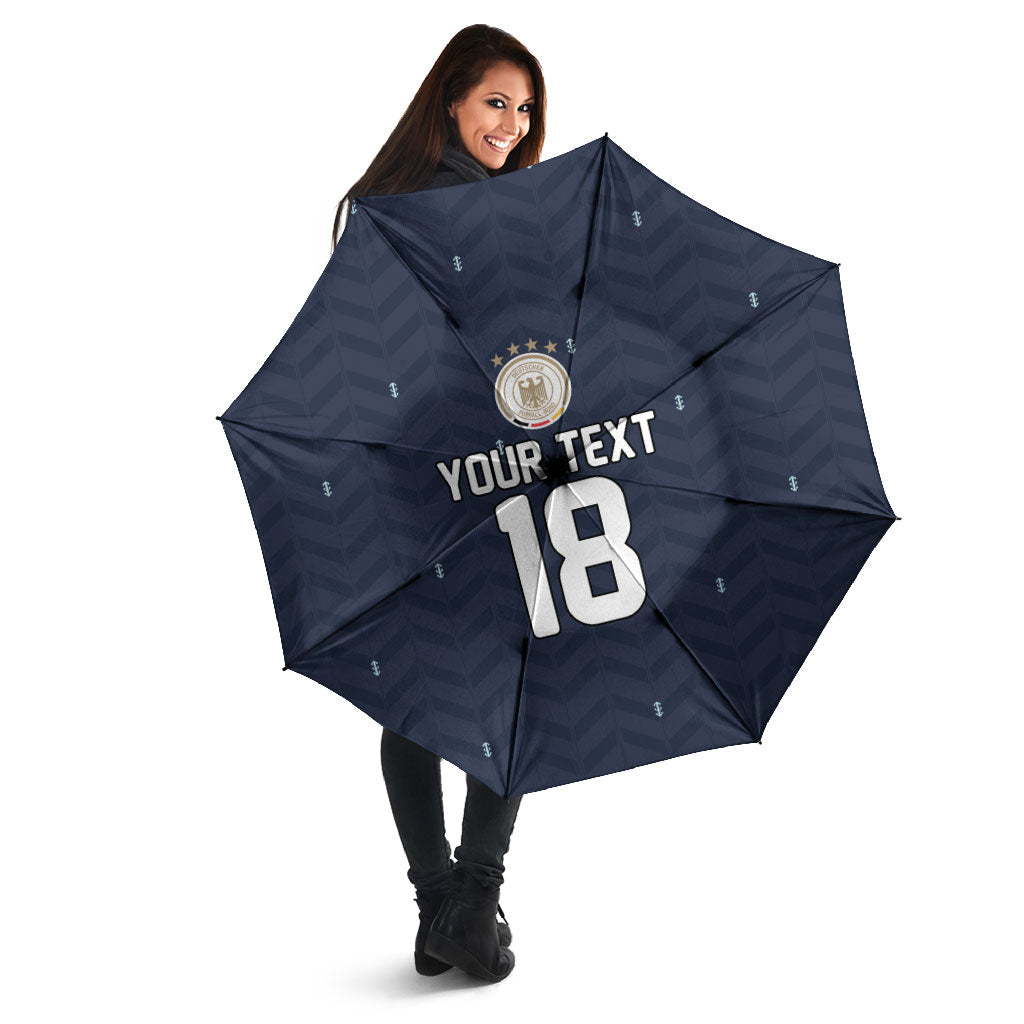Custom Germany Football 2026 Umbrella Midnight Eagle Heritage