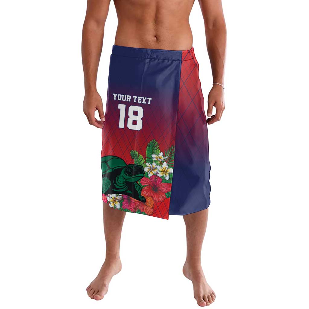 Custom Cayman Islands Lavalava Green Turtle Sporty Style - Wonder Print Shop