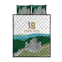 Custom Italy Abruzzo Quilt Bed Set Gran Sasso d'Italia - Wonder Print Shop