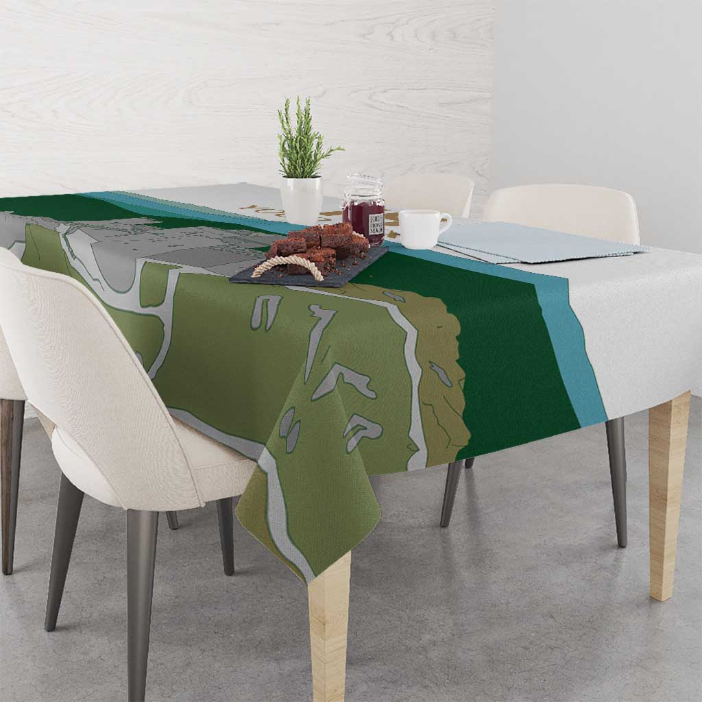 Custom Italy Abruzzo Tablecloth Gran Sasso d'Italia - Wonder Print Shop