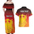 Personalized Germany Couples Matching Off Shoulder Maxi Dress and Hawaiian Shirt With Coat Of Arms - Wonder Print Shop