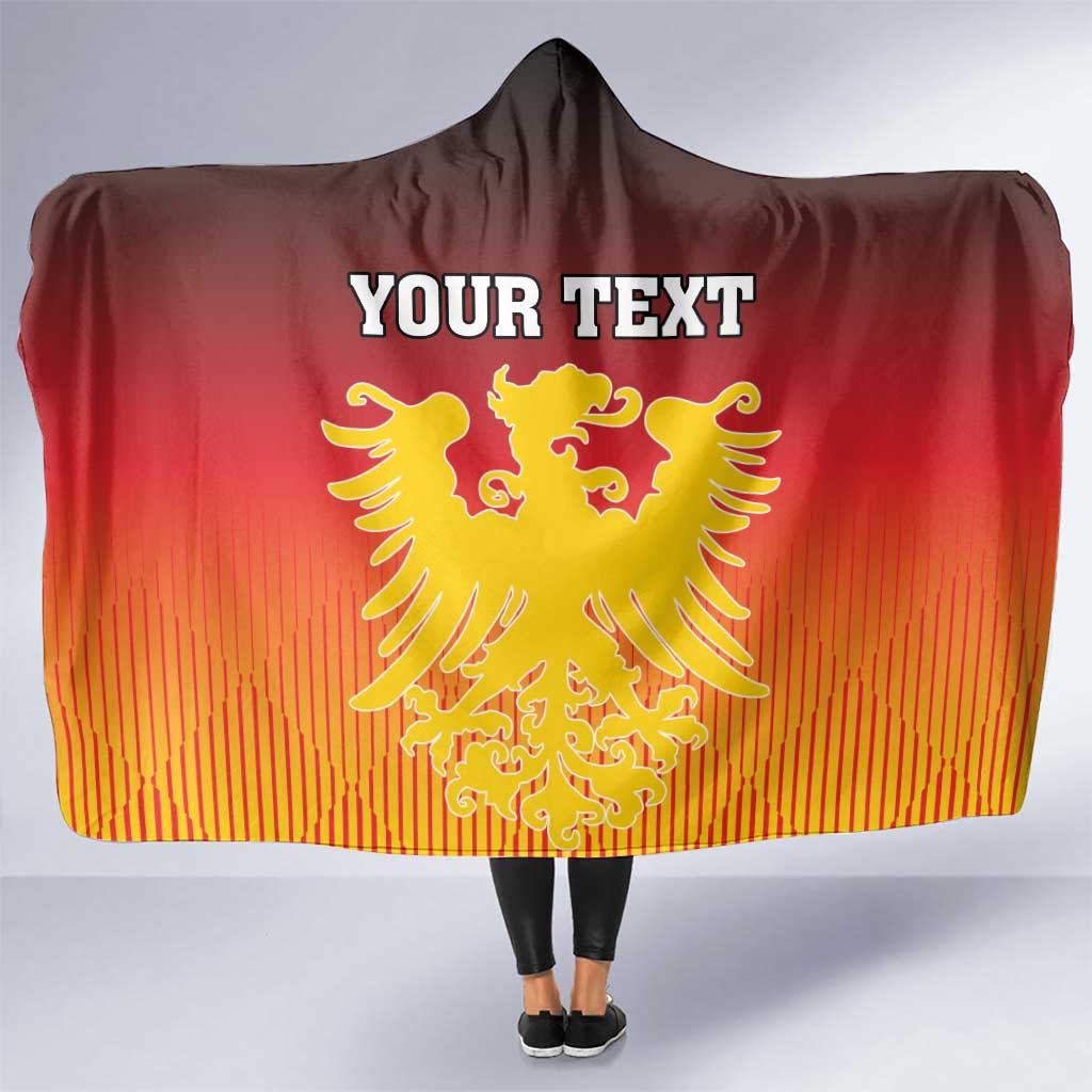 Personalized Germany Hooded Blanket With Coat Of Arms