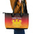 Personalized Germany Leather Tote Bag With Coat Of Arms - Wonder Print Shop