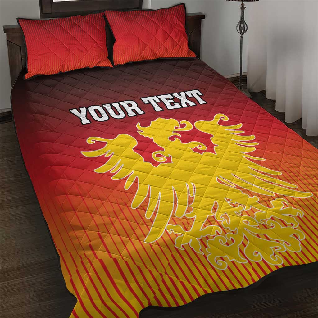 Personalized Germany Quilt Bed Set With Coat Of Arms - Wonder Print Shop