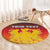 Personalized Germany Round Carpet With Coat Of Arms