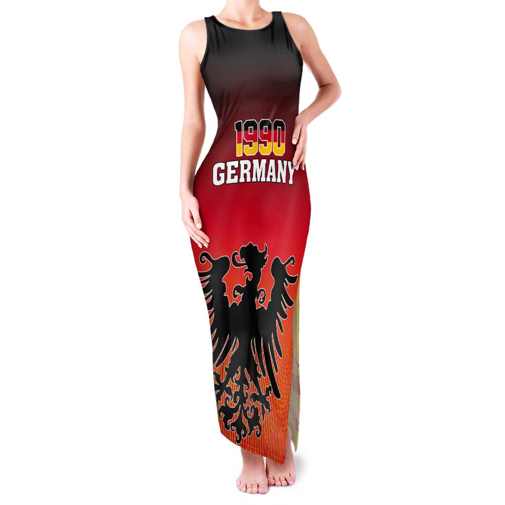 Personalized Germany Tank Maxi Dress With Coat Of Arms - Wonder Print Shop