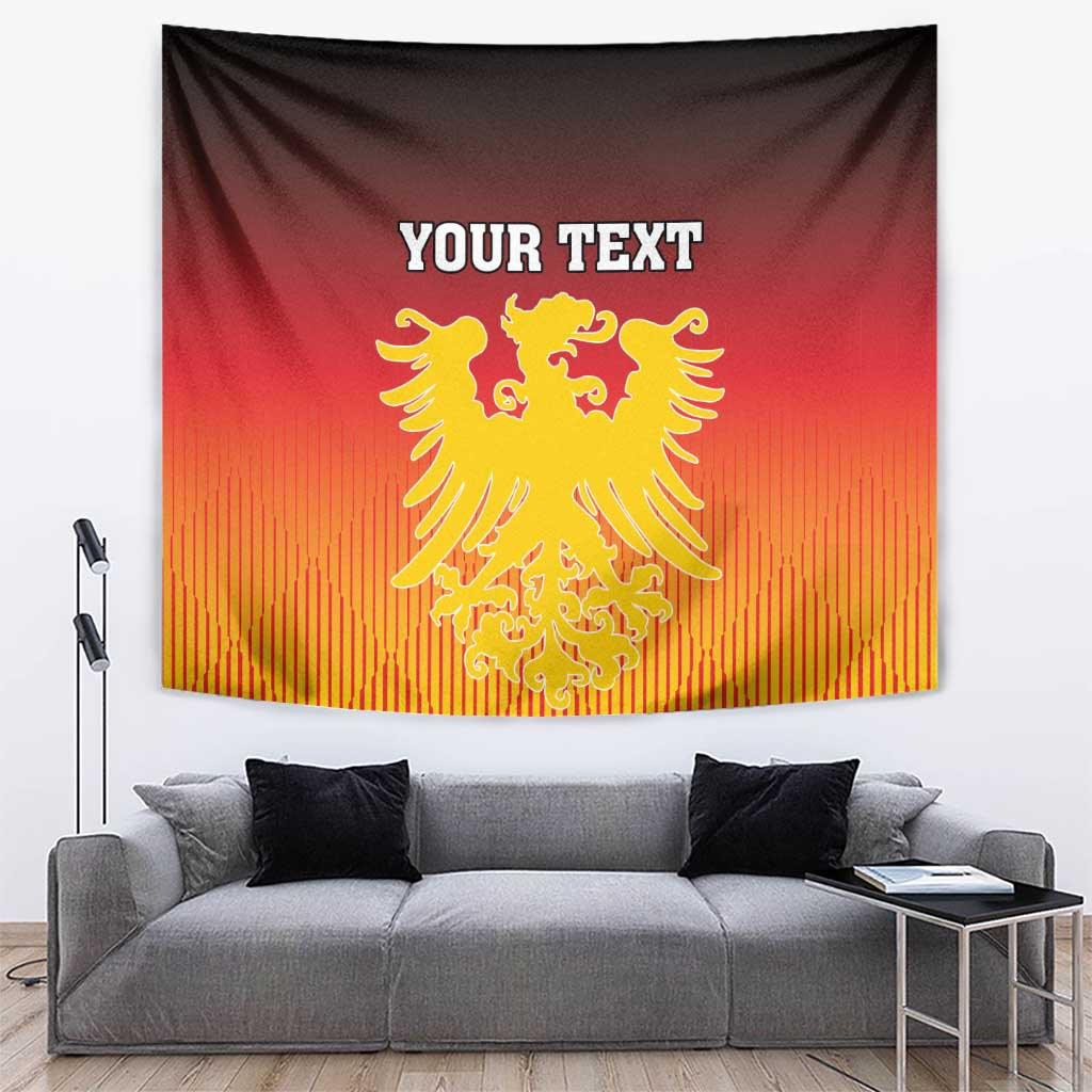 Personalized Germany Tapestry With Coat Of Arms