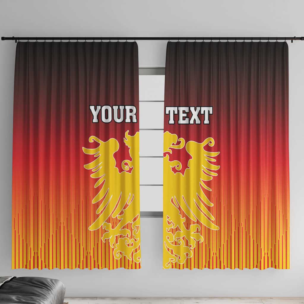 Personalized Germany Window Curtain With Coat Of Arms - Wonder Print Shop