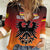 Personalized Germany Women Casual Shirt With Coat Of Arms