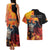 Personalized Germany Unity Day Couples Matching Tank Maxi Dress and Hawaiian Shirt The Eagle With Berlin Wall - Wonder Print Shop