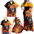 Personalized Germany Unity Day Family Matching Off Shoulder Maxi Dress and Hawaiian Shirt The Eagle With Berlin Wall - Wonder Print Shop