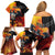 Personalized Germany Unity Day Family Matching Off Shoulder Short Dress and Hawaiian Shirt The Eagle With Berlin Wall - Wonder Print Shop