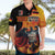 Personalized Germany Unity Day Hawaiian Shirt The Eagle With Berlin Wall - Wonder Print Shop