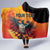 Personalized Germany Unity Day Hooded Blanket The Eagle With Berlin Wall