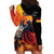 Personalized Germany Unity Day Hoodie Dress The Eagle With Berlin Wall - Wonder Print Shop