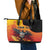 Personalized Germany Unity Day Leather Tote Bag The Eagle With Berlin Wall - Wonder Print Shop