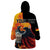 Personalized Germany Unity Day Wearable Blanket Hoodie The Eagle With Berlin Wall - Wonder Print Shop