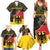 Custom Germany 1990 Family Matching Summer Maxi Dress and Hawaiian Shirt Coat Of Arms With Camo Patterns - Wonder Print Shop