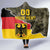 Custom Germany 1990 Hooded Blanket Coat Of Arms With Camo Patterns