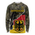 Custom Germany 1990 Long Sleeve Shirt Coat Of Arms With Camo Patterns - Wonder Print Shop