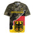 Custom Germany 1990 Rugby Jersey Coat Of Arms With Camo Patterns - Wonder Print Shop