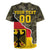 Custom Germany 1990 Rugby Jersey Coat Of Arms With Camo Patterns - Wonder Print Shop