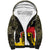 Custom Germany 1990 Sherpa Hoodie Coat Of Arms With Camo Patterns - Wonder Print Shop