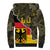 Custom Germany 1990 Sherpa Hoodie Coat Of Arms With Camo Patterns - Wonder Print Shop