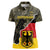 Custom Germany 1990 Women Polo Shirt Coat Of Arms With Camo Patterns - Wonder Print Shop