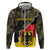 Custom Germany 1990 Zip Hoodie Coat Of Arms With Camo Patterns - Wonder Print Shop