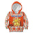 Personalized Netherlands Christmas Kid Hoodie Coat Of Arms - Prettige Kerst - Wonder Print Shop