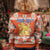 Personalized Netherlands Christmas Kid Ugly Christmas Sweater Coat Of Arms - Prettige Kerst - Wonder Print Shop