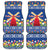 Netherlands Christmas Car Mats Windmills With Tulip Flowers - Wonder Print Shop