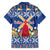 Netherlands Christmas Hawaiian Shirt Windmills With Tulip Flowers - Wonder Print Shop